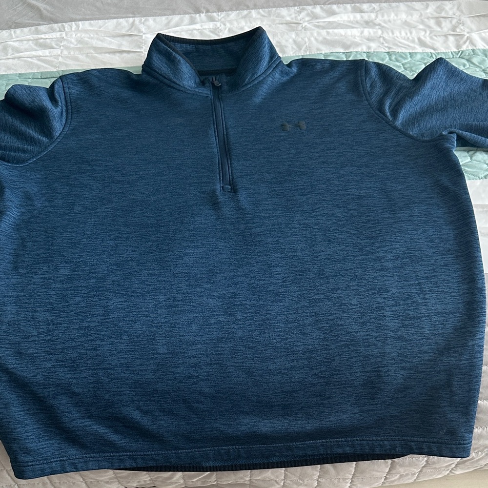 Under Armour Navy Q-Zip Top